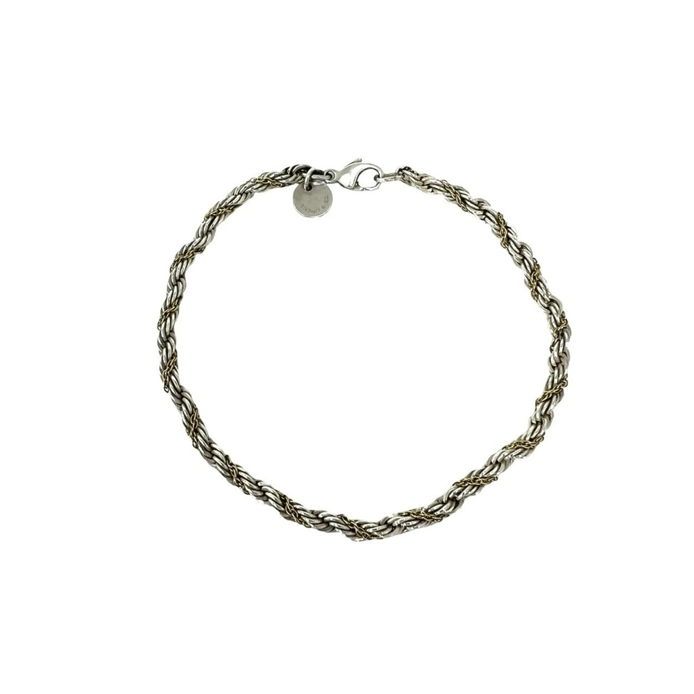 TIFFANY Authentic Vintage 18k Gold Charm Bracelet